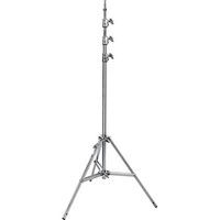 Manfrotto Avenger Baby Steel Stand 45 with Leveling Leg (Chrome-plated, 14.7') A0045CS