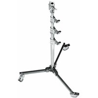 Manfrotto Avenger Roller Stand 34 with Folding Base (Chrome-plated/Black, 11') A5034