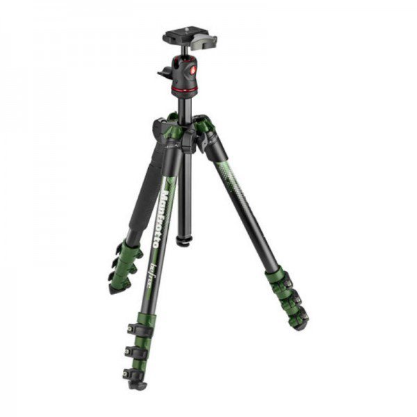 Manfrotto_mkbfra4gr-bh_befree_aluminum_tripod_with_ball_head_green_1