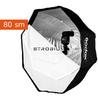 Зонт октобокс Godox SB-UBW80 для накамерных вспышек (80 см.)