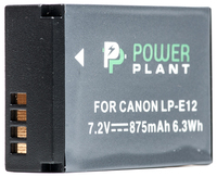 Аккумулятор PowerPlant Canon LP-E12 875mAh