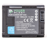 Аккумулятор PowerPlant Canon BP-820 Chip 1960mAh