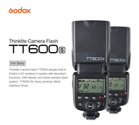 Фотовспышка Вспышка Godox TT600S для Sony со встроенным радиосинхронизатором X1-S